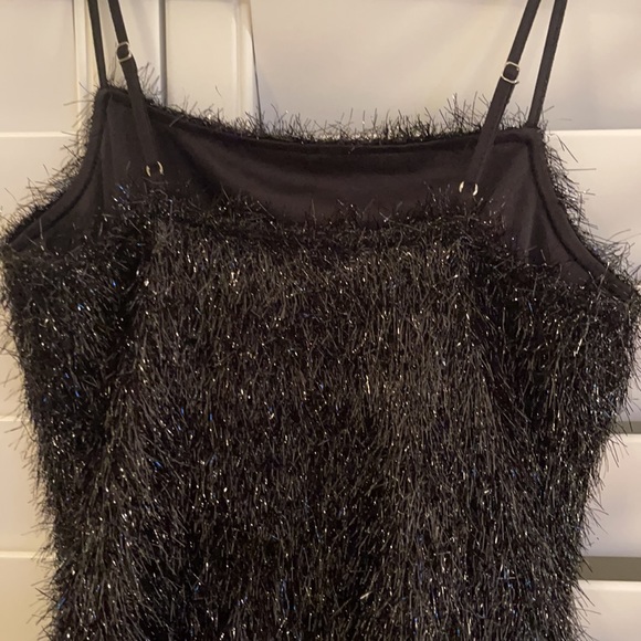 BCBGeneration Fuzzy Metallic Dress XS - Picture 8 of 8